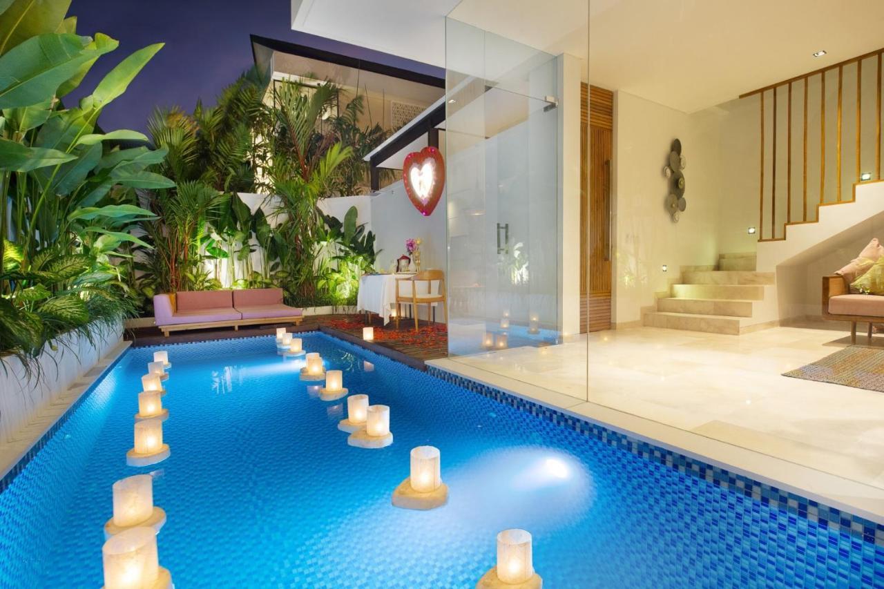 Eight Palms Villa Seminyak By Ini Vie Hospitality Exteriör bild
